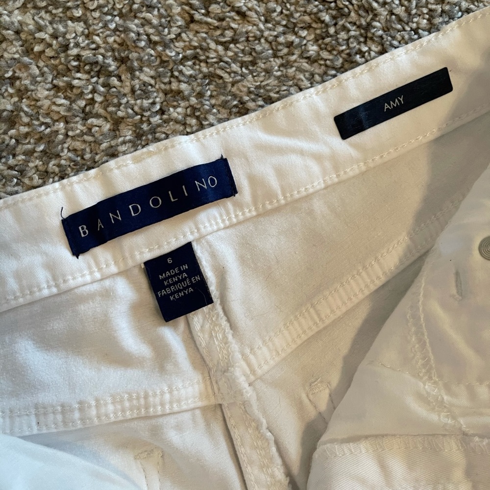 White jeans